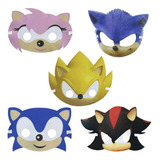 Máscaras Super Sonic Shadow Amyrose Vários Modelos A Escolha