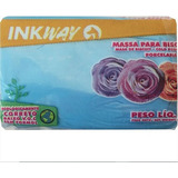 Massa De Biscuit Inkway 900g Cores Cor Azul-celeste
