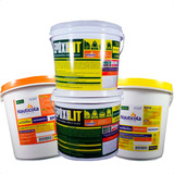 Massa Pincelável 3 Kg Mais Resina Epoxi Kit Impermeablizante