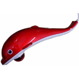 Massageador Elétrico Golfinho Dolphin Efeito Relaxa Vermelho