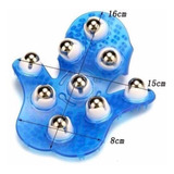 Massageador Luva Corporal Massagem Estética Manual 9 Esferas