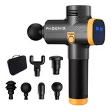 Massageador Pistola Phoenix A2 Tela Led Maleta Completa
