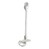 Mastro Com Luz De Alcançado Fundeio Branco Retrátil Led 12v