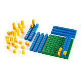Material Dourado Plástico Encaixável - Base 10 - Mmp