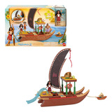 Mattel Disney Moana 2 Playset Canoe Adventures | Acessórios Castanhos Claros