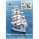 Máximo Postal Com Cbc Marinha Navio Escola Cisne Branco 2008