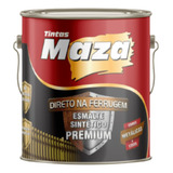 Maza Esmalte Sintético Metálico Direto Na Ferrugem 3,6 Litros Cor Ouro Antigo