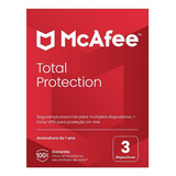Mcafee Total Protection 2024 1 Year 3 User