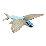 Me Alta Simulação Peixe Voador Modelo Animal Marinho