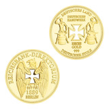 Medalha Alemã Copy Para Colecionador/presente Banhada*ouro