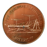 Medalha Alemanha Ddr Anos 70 Honra Ao Mérito Welzow