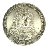 Medalha Alemanha Friedrich Wilhelm I Rei Da Prússia