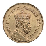 Medalha Bronze Alemanha 1886 Rei Guilherme I 25 Anos