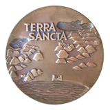 Medalha Bronze Israel Levitico Peregrino Terra Santa