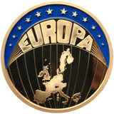 Medalha Cobre Alemanha 1998 Países Do Mercado Comum Europeu