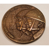 Medalha Comemorativa Parlamento Judeu Israel E Guerra 6 Dias