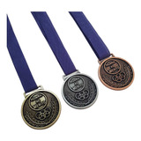 Medalha Honra Ao Mérito 44mm Metal +grossa 12 Peças