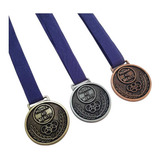 Medalha Honra Ao Mérito 44mm Metal +grossa 6 Peças