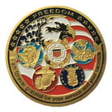 Medalha Moeda Forças Militares Americana De Defesa