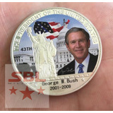Medalha Moeda George W. Bush 43° Presidente Norte Americano
