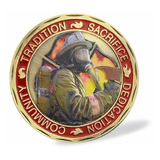 Medalha Moeda Padroeiro Bombeiros Comemorativa St. Florian