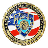 Medalha Moeda Policia New York Police Departamento Nypd