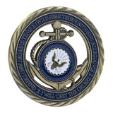 Medalha Moeda Us Navy Brasão Militar Da Marinha Americana