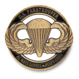 Medalha Us. Paratrooper Comemorativa Paraquedistas Airborne