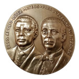 Medalha Visita Presidente Do México A Jk 1960 Casa Da Moeda