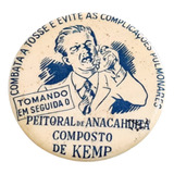 Medalhão Espelho De Bolso Composto De Kemp Farmacia Antiga