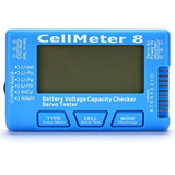 Medidor Bateria E Testador De Servo Cellmeter 8 Nfe No Full