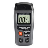 Medidor De Umidade Madeira 2 Pinos Marceneiro Digital Lcd 9v
