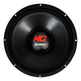 Médio Grave Bomber 10 Pol Woofer Copper Ring 600w Rms 8 Ohms Cor Preto