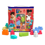 Mega Bloks Bolsa De Construcao 60 Pcs Dch54 - Mattel