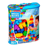 Mega Bloks Sacola Com 80 Peças - Mattel