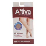 Meia 3/4 Panturrilha Media Compressão 18-21 Sigvares Attiva