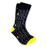 Meia Cano Longo Unissex Do Pac Man (atari) Anos 80 - Geek