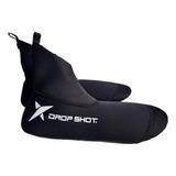 Meia De Neoprene Sapatilha Drop Shot Beach Tennis Cano Longo