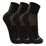 Meia Lupo Dry Fit Academia Corrida Cano Médio Poliamida Kit3