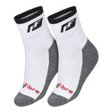 Meia Polyfibre Tennis Socken 37 Ao 40 - Pack Com 02 Pares