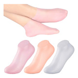 Meia Silicone Hidratação Para Os Pés Spa Renovador Rachadura
