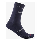Meias Castelli Men - Team Italia 15 - Belgian Blue Tam L/xl