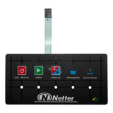 Membrana Teclado Painel Lavadora Louças Netter Nt-100 Nt-210