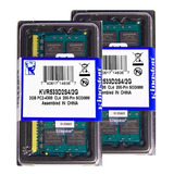 Memória Kingston Ddr2 2gb 533 Mhz Notebook Kit C/30 Unidades