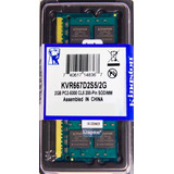Memória Kingston Ddr2 2gb 667 Mhz Notebook 1.8v C/01 Unid