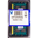 Memória Kingston Ddr3 8gb 1333 Mhz Notebook 16 Chips 1.5v