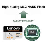 Memória Micro Sd Lenovo A2 De 2 Tb E Adaptador Pro Plus Xc