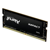 Memória P/ Notebook 16gb 2666mhz Cl15 Fury Impact Kingston