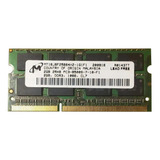 Memória Ram 2gb 1 Micron Mt16jsf25664hz-1g1f1