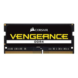 Memória Ram Vengeance Color Preto 8gb 1 Corsair Cmsx8gx4m1a2666c18